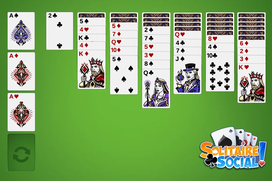 Klondike solitaire game free